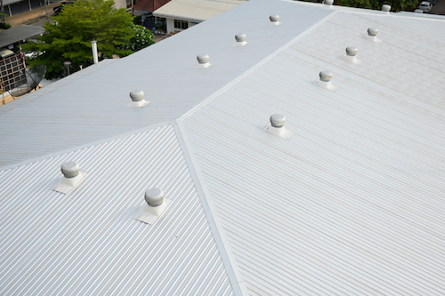 Commercial Metal Roof Replacement